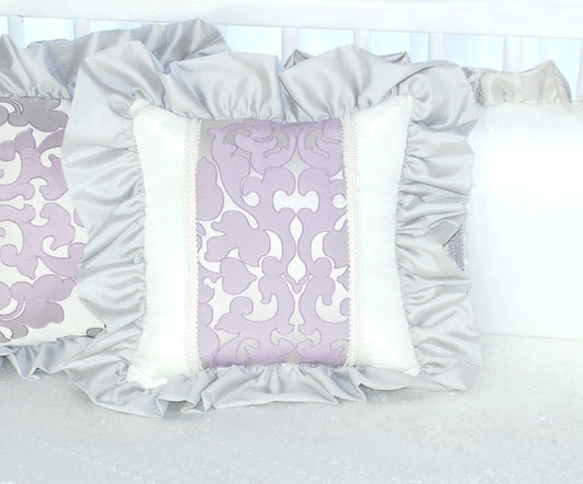 Orchid Petal Pillow Bordered
