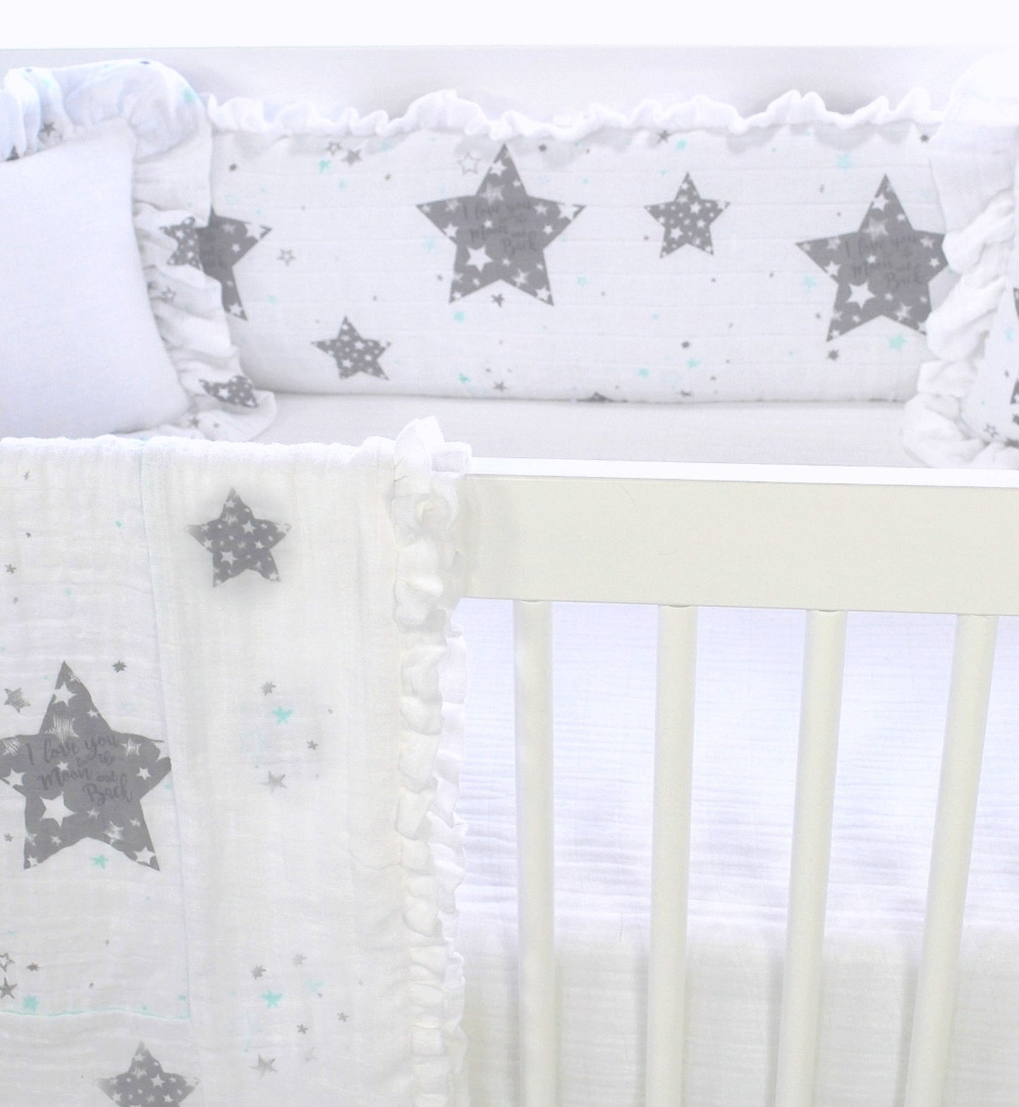 Star Love you to the Moon   Pillow
