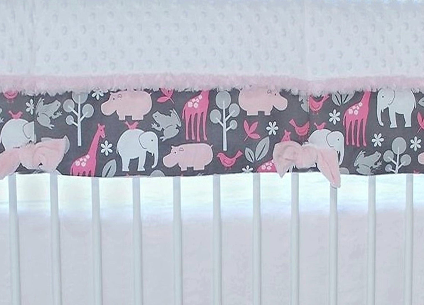 Cookies Pink 4 Piece Crib Bedding Set