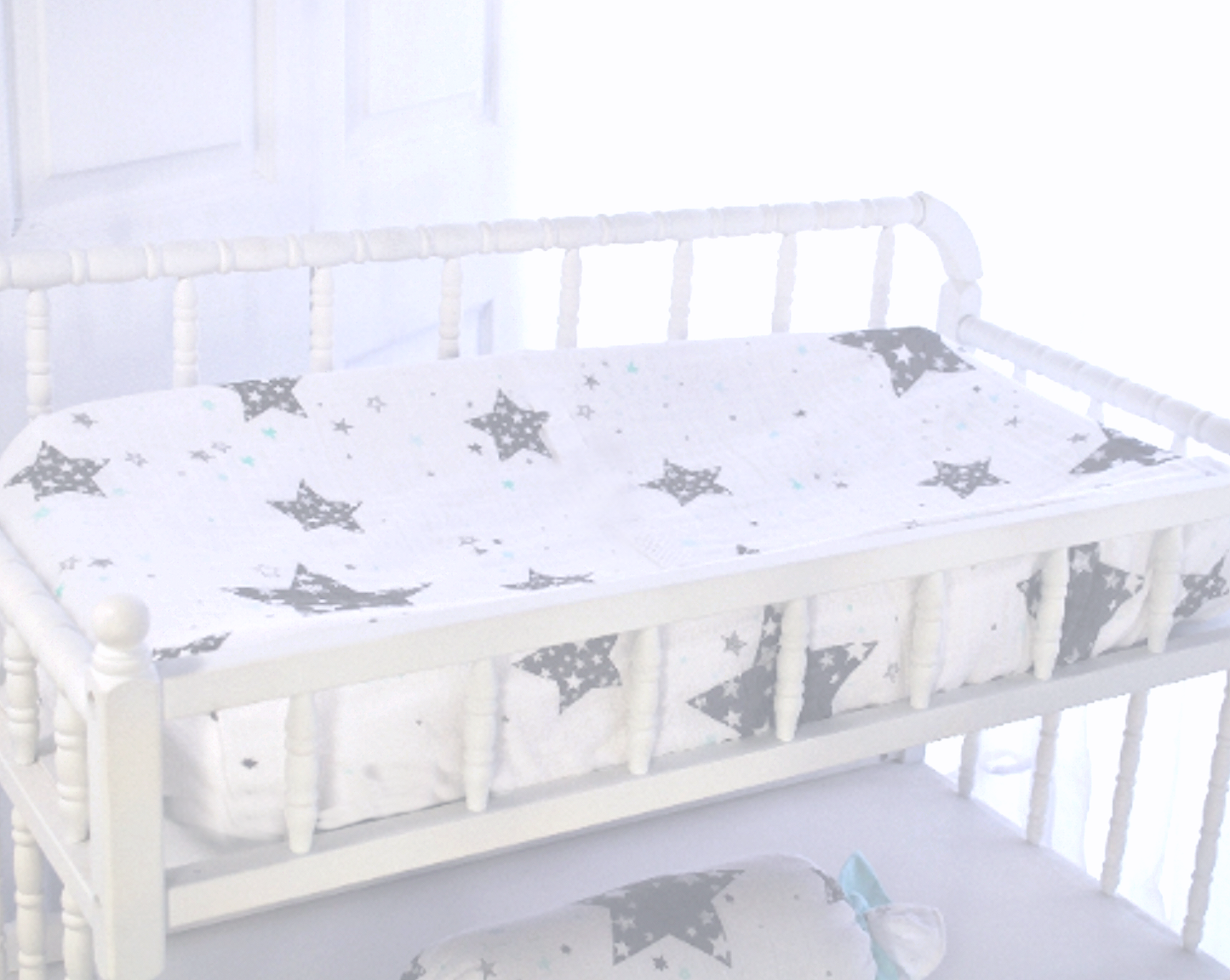 Star Love you to the Moon    Bolster Pillow