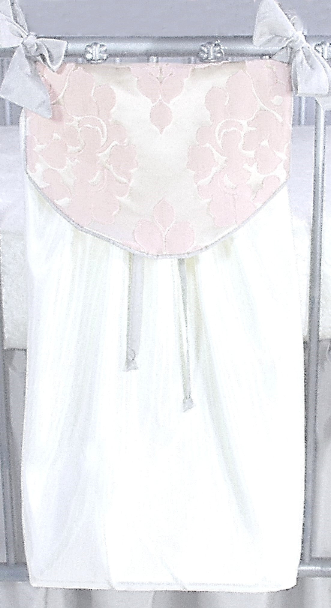 Stone Petal Pink 3 Piece Crib Bedding Set