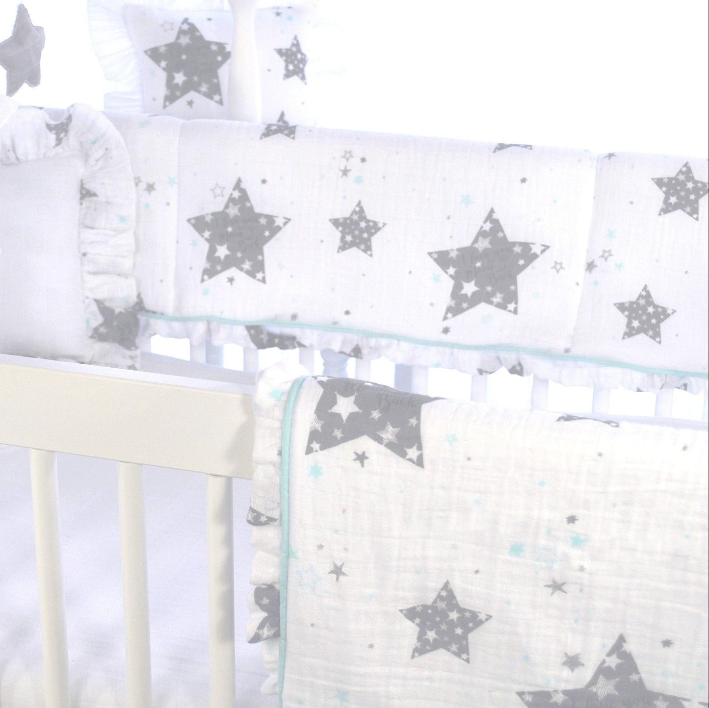 Star Love you to the Moon Musical Mobile