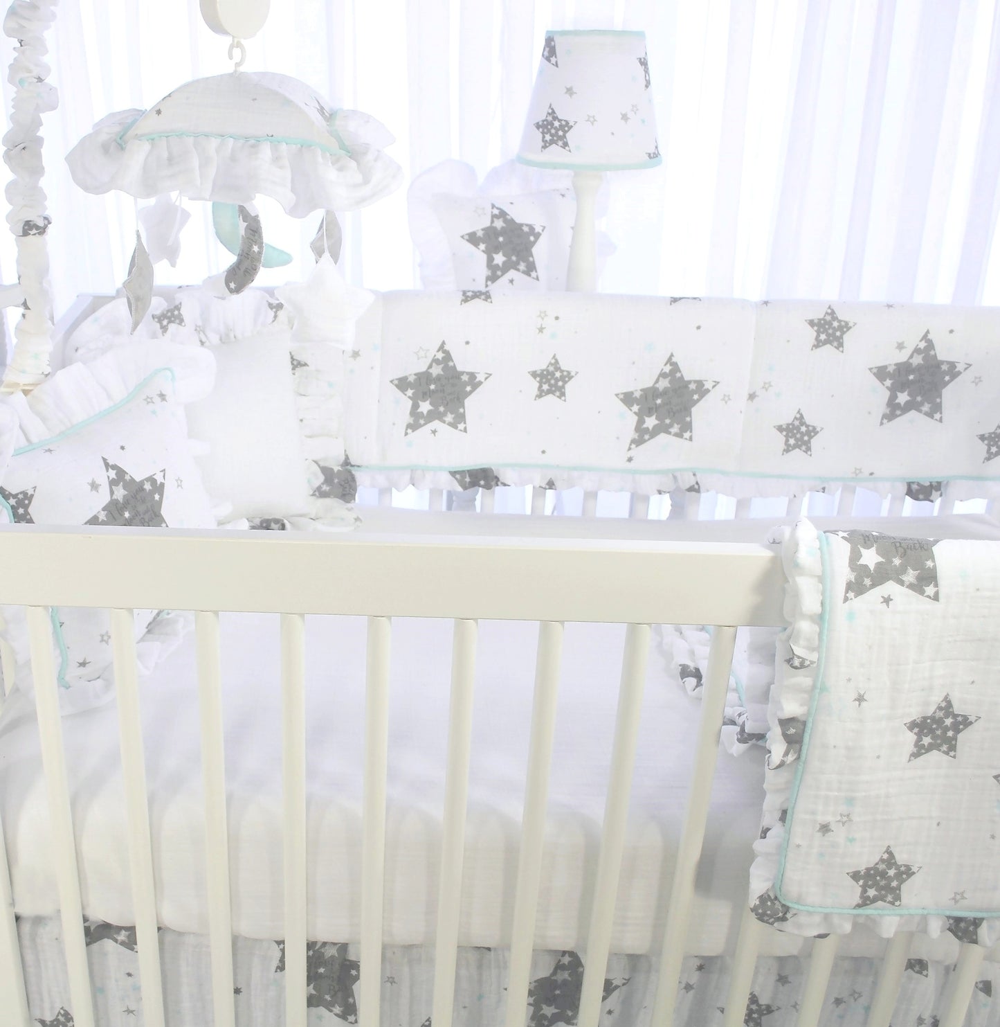 Star Love you to the Moon  Baby Blanket