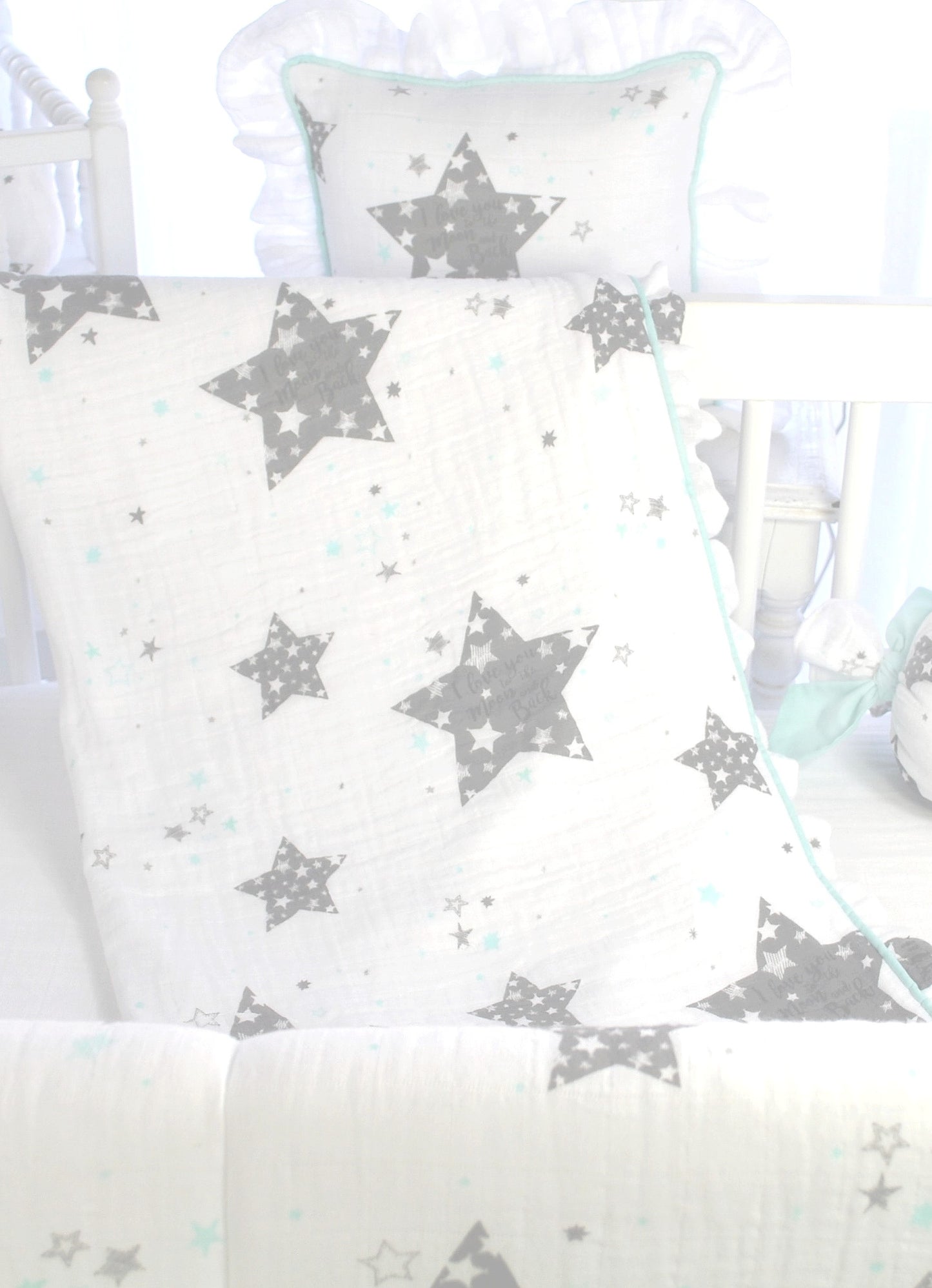 Star Love you to the Moon   Pillow