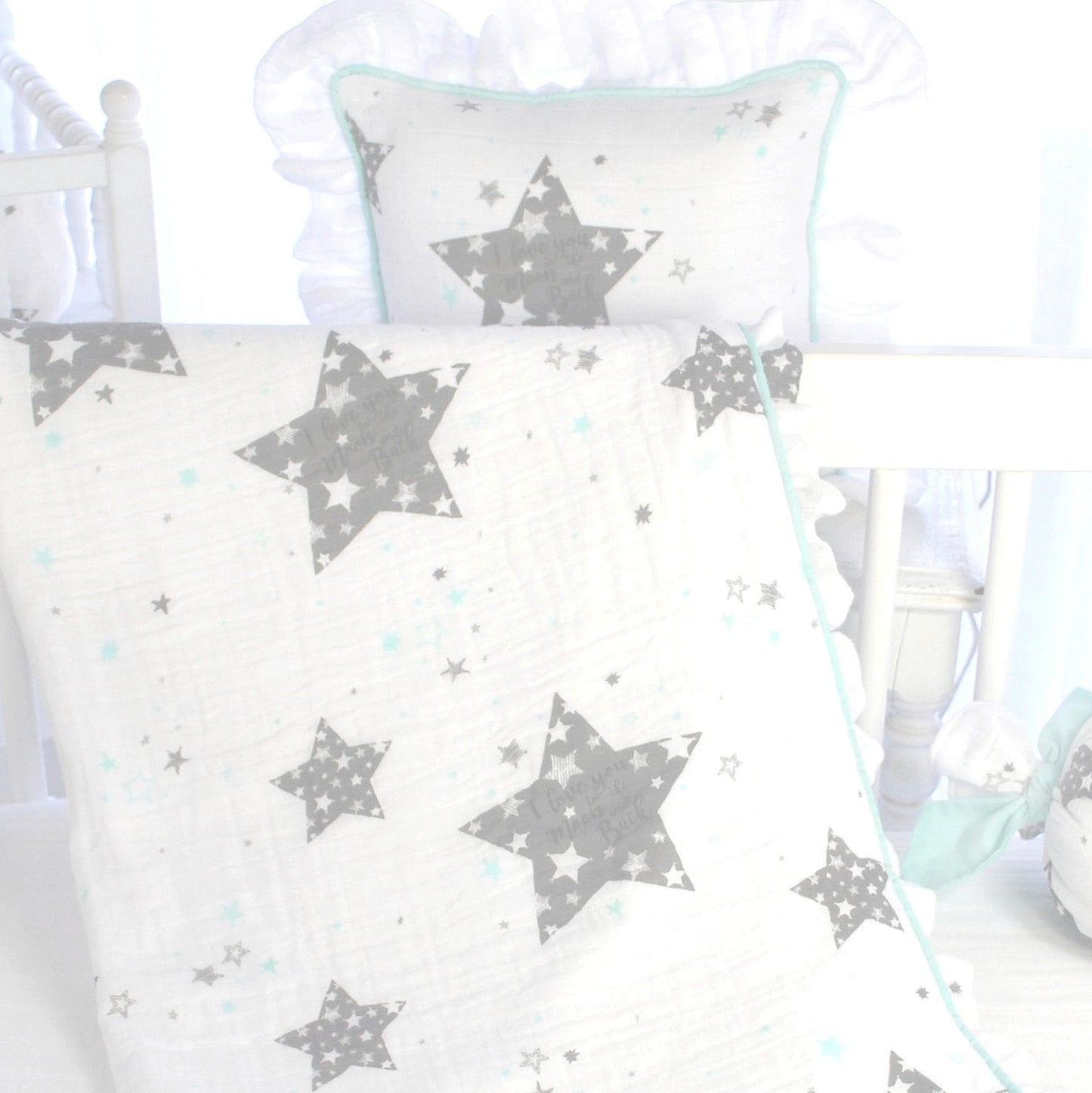 Star Love you to the Moon Musical Mobile