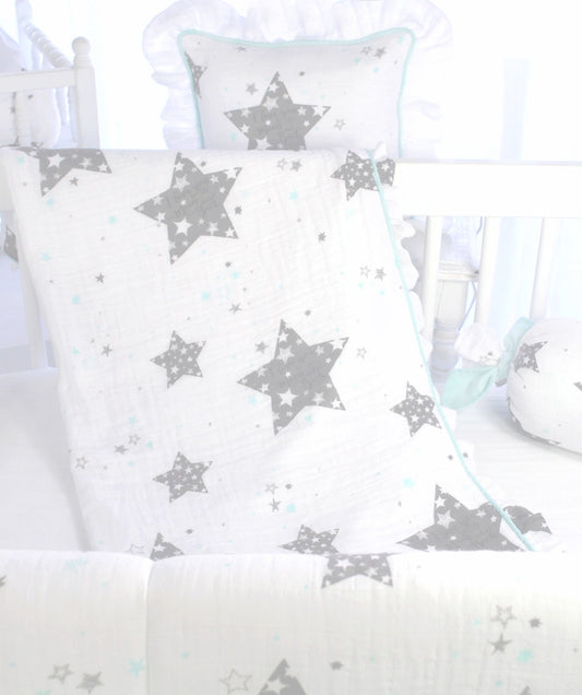 Star Love you to the Moon  Baby Blanket