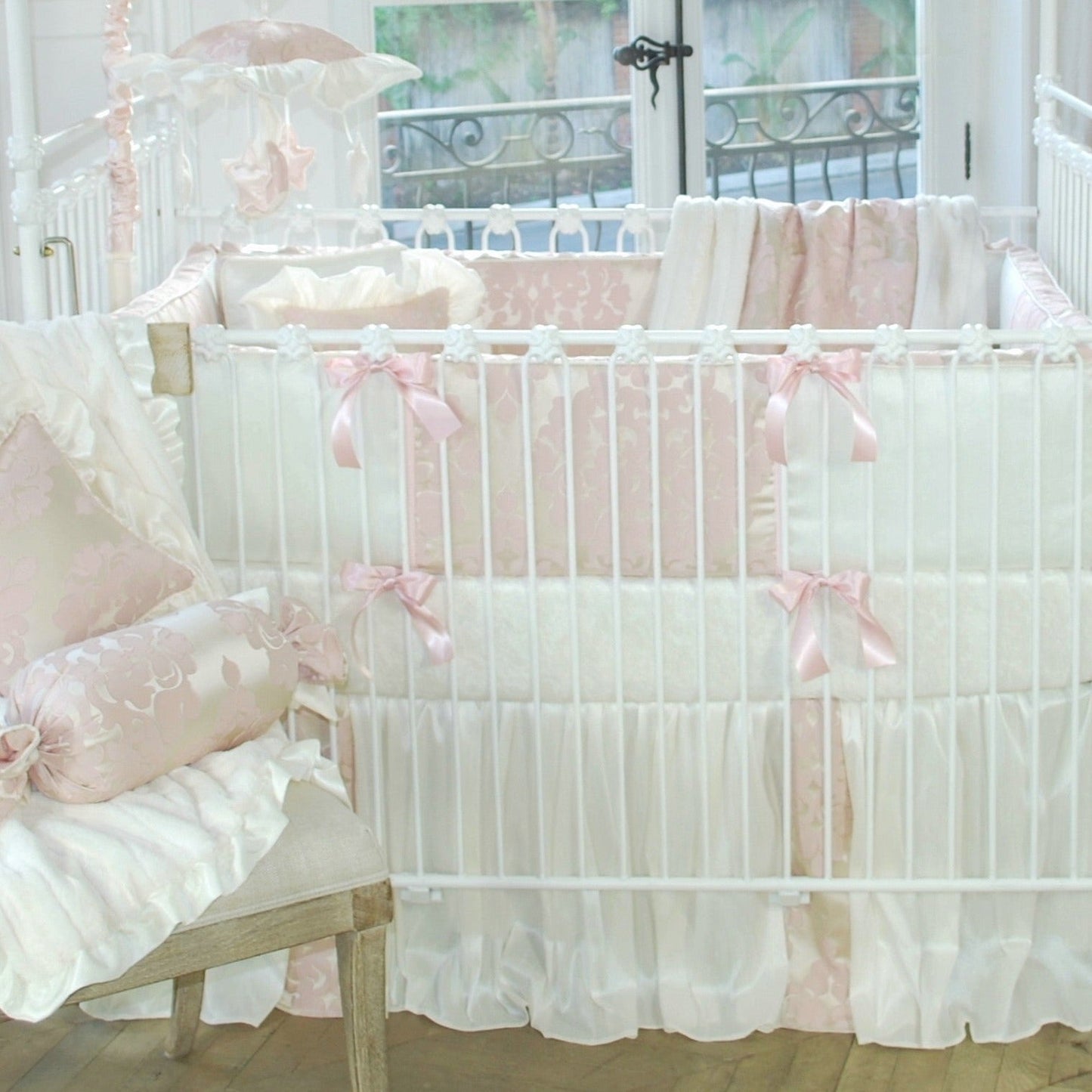 Blush Petal Zipper Pillow Sham