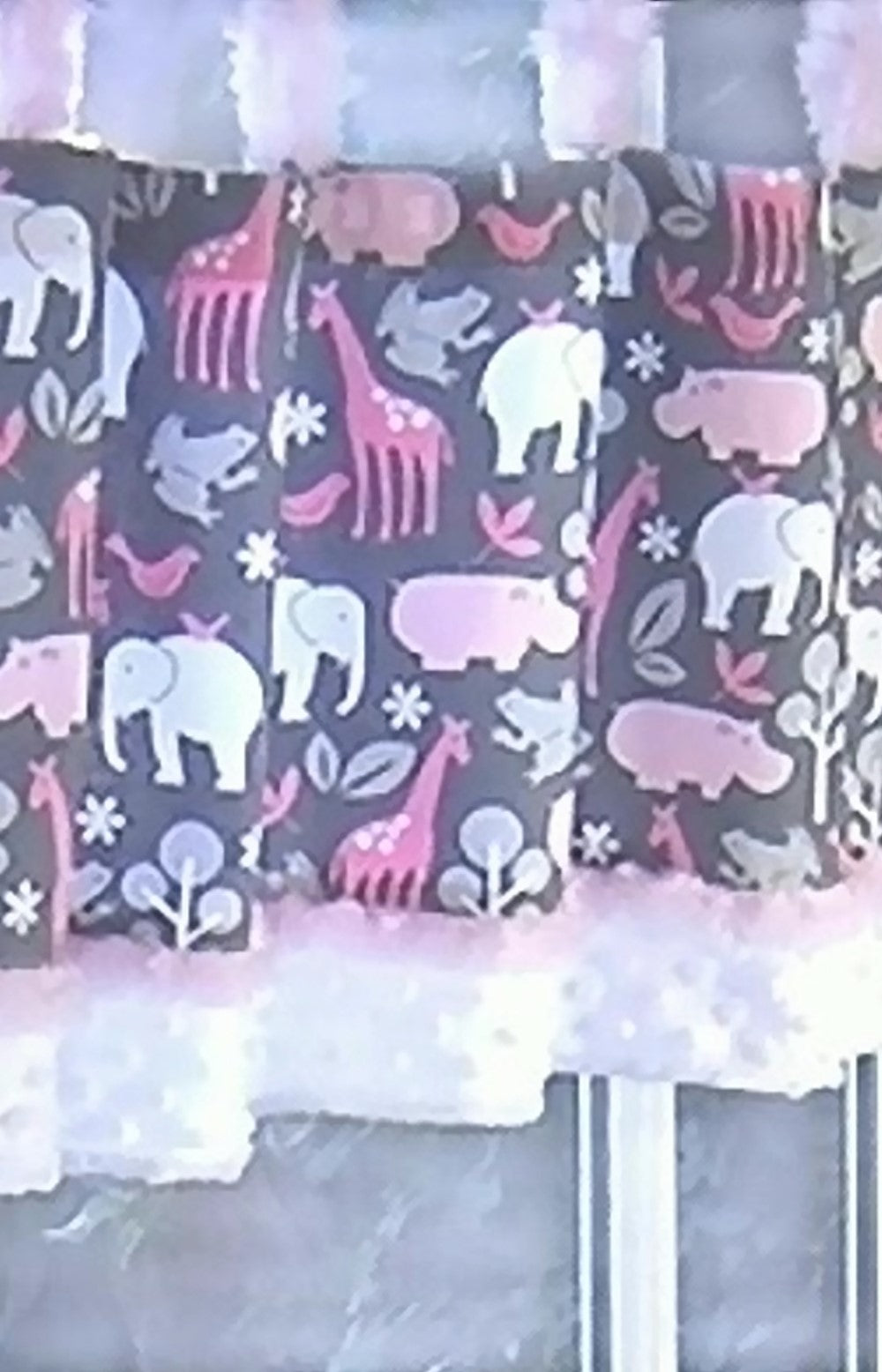 Cookies Pink Window Valance