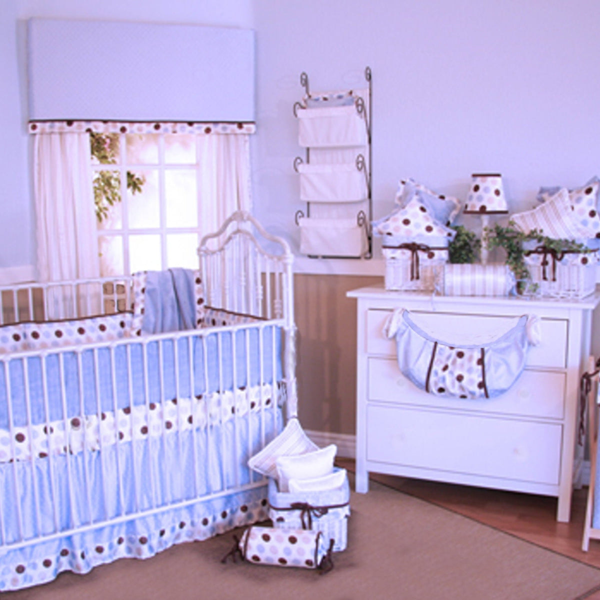 Ash Blue Basket Liner