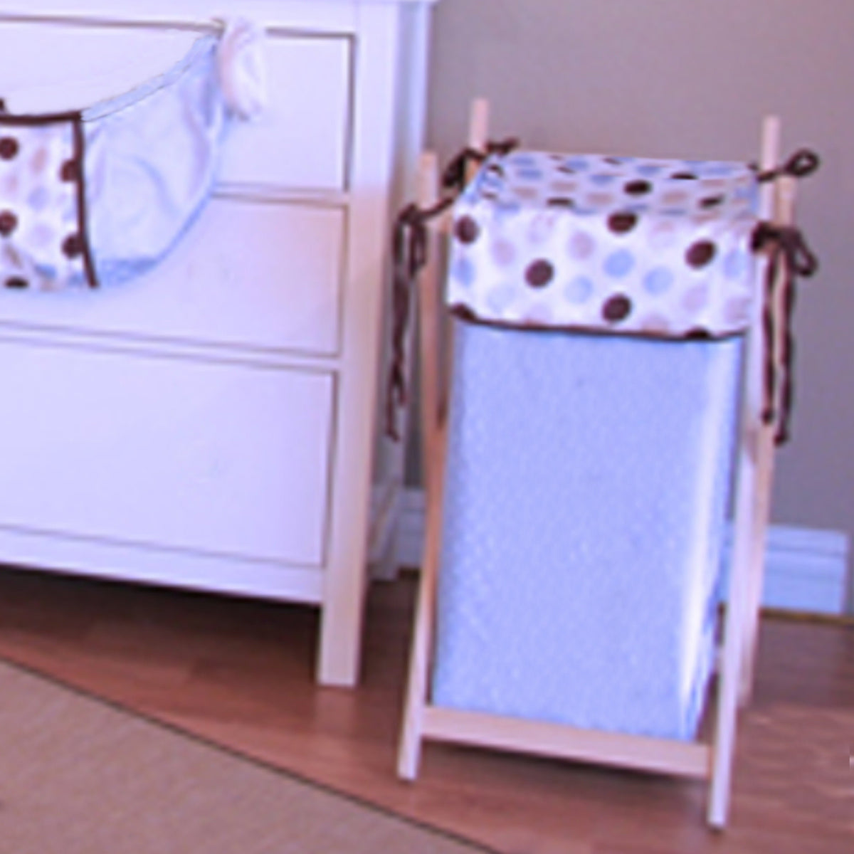 Ash Blue Striped Pillow
