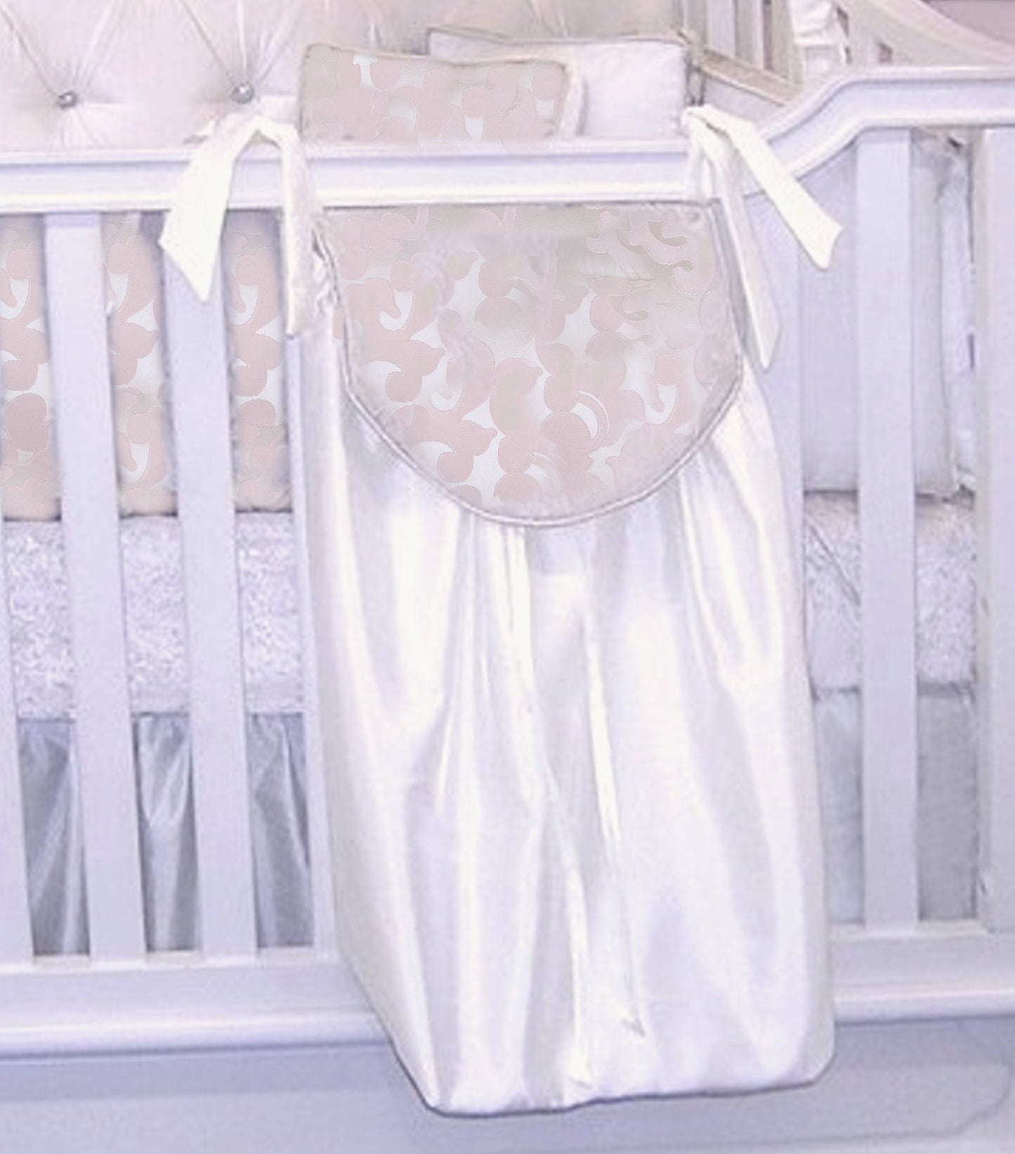 Blush Petal Diaper Stacker