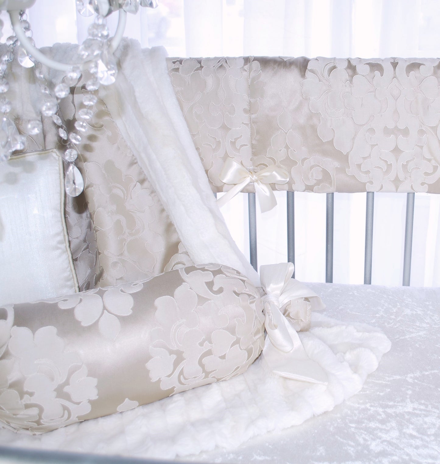 Moon Petal Bolster Pillow