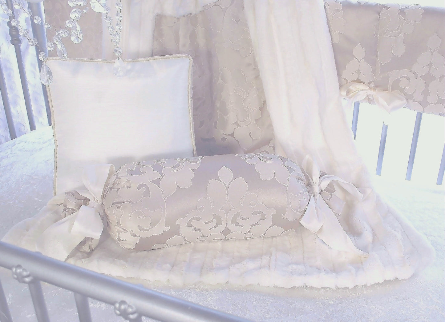 Moon Petal Bolster Pillow