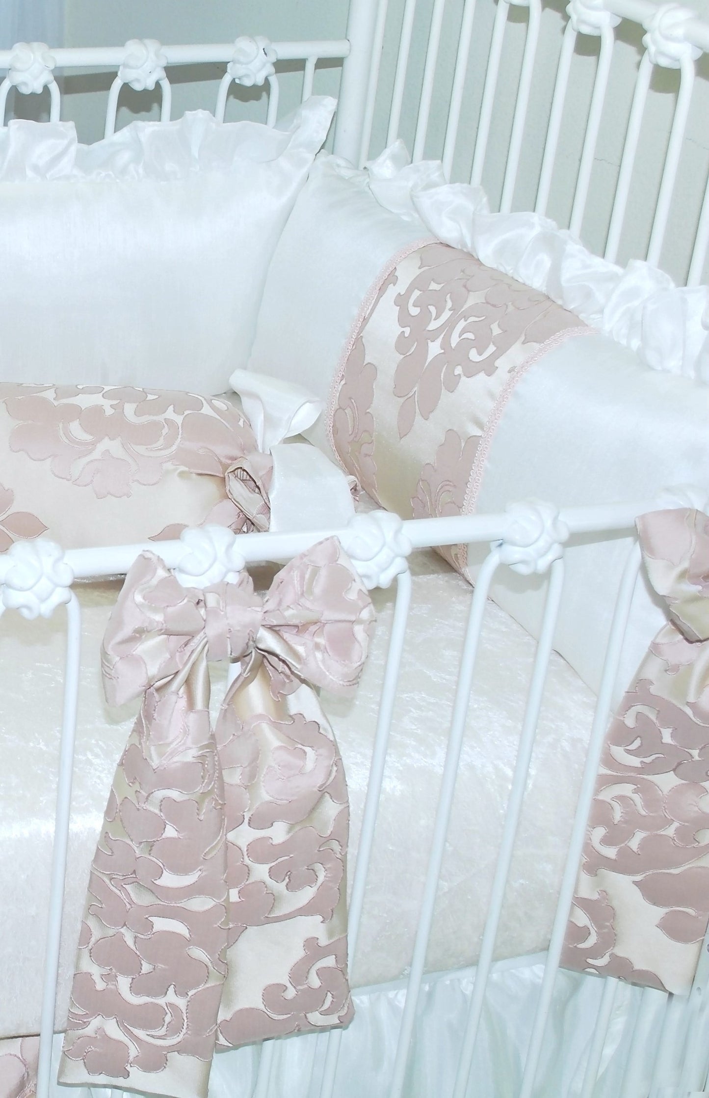Blush Petal Zipper Pillow Sham