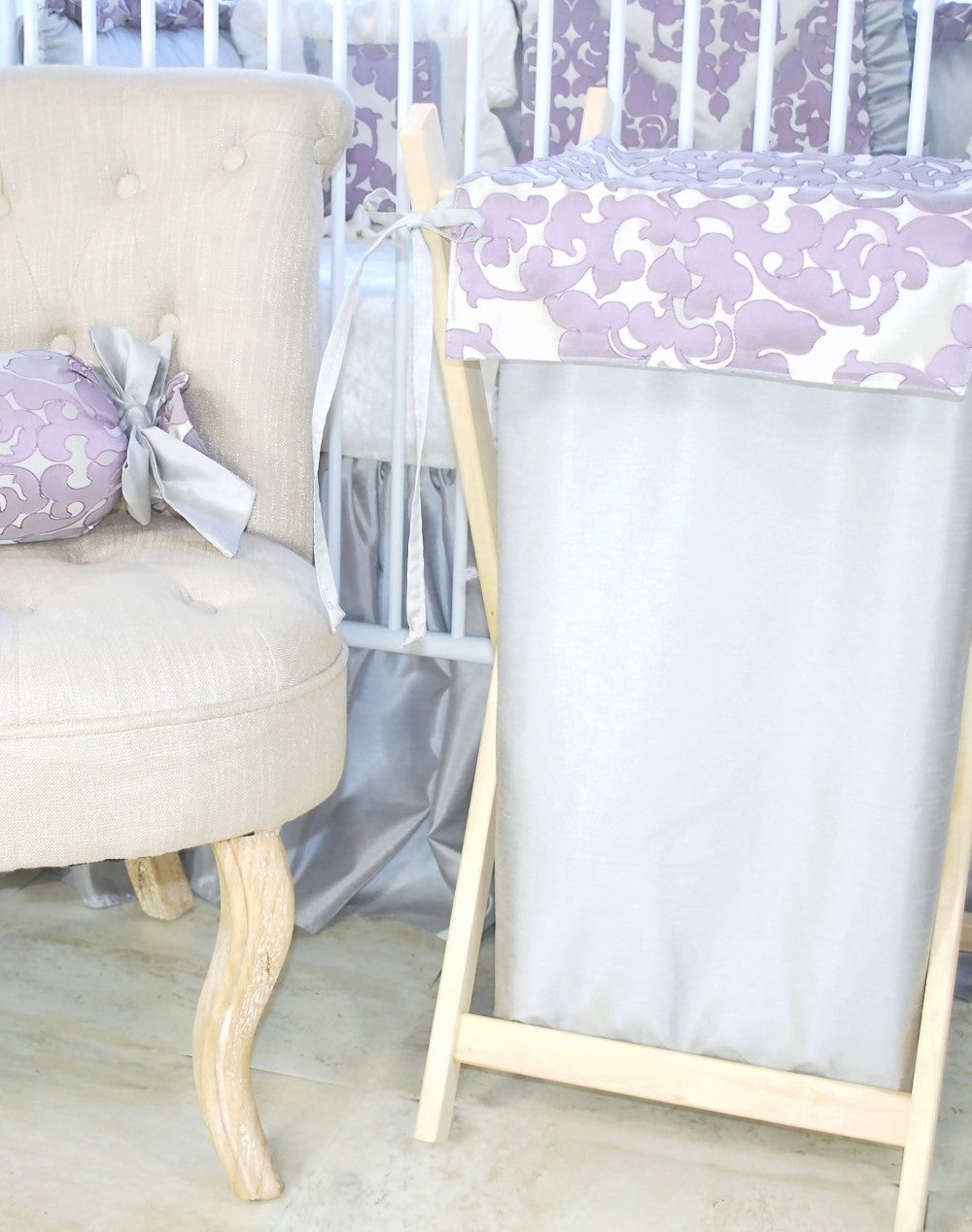 Orchid Petal 4 Piece Crib Bedding Set