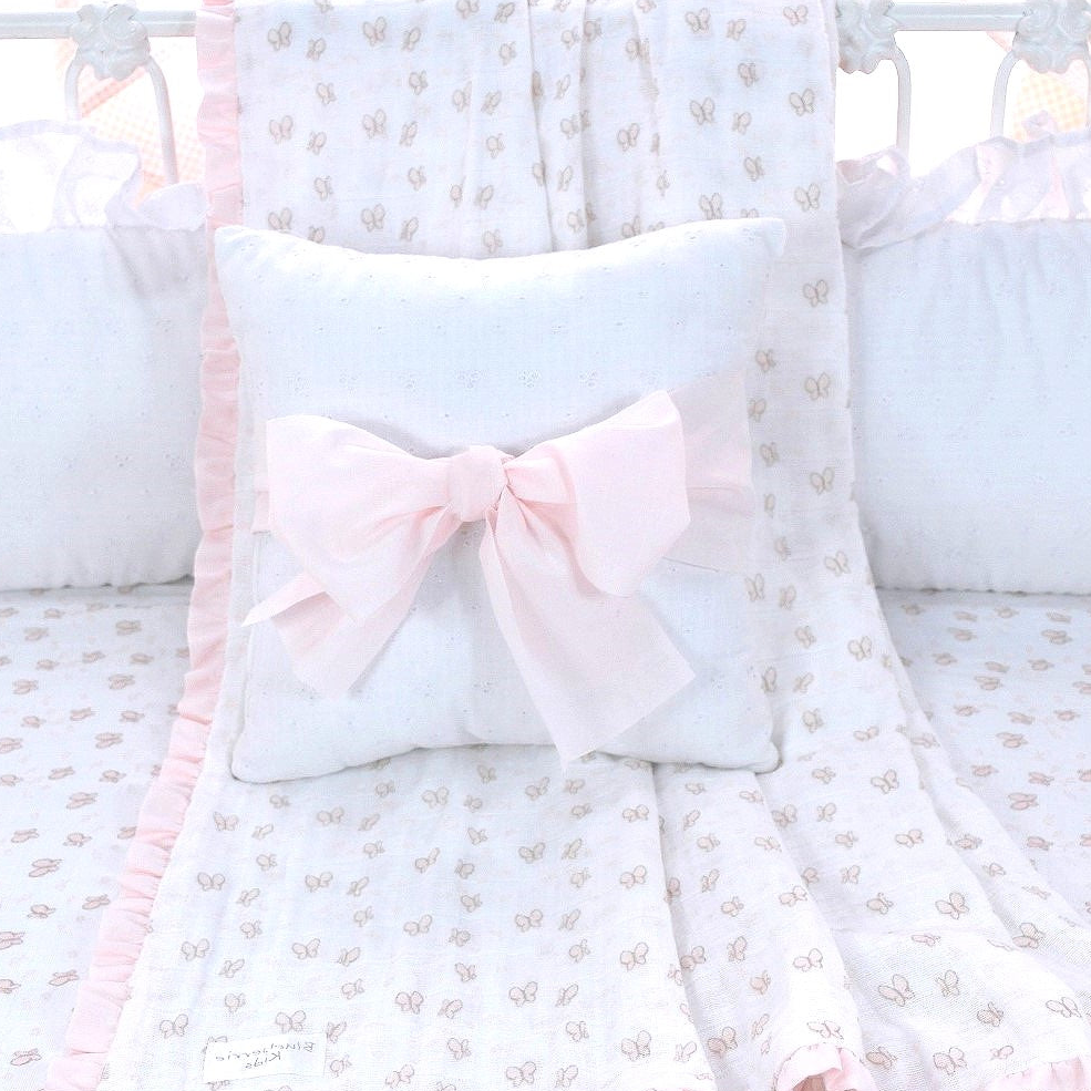 Butterfly Tales Pink Zippered Pillow Sham
