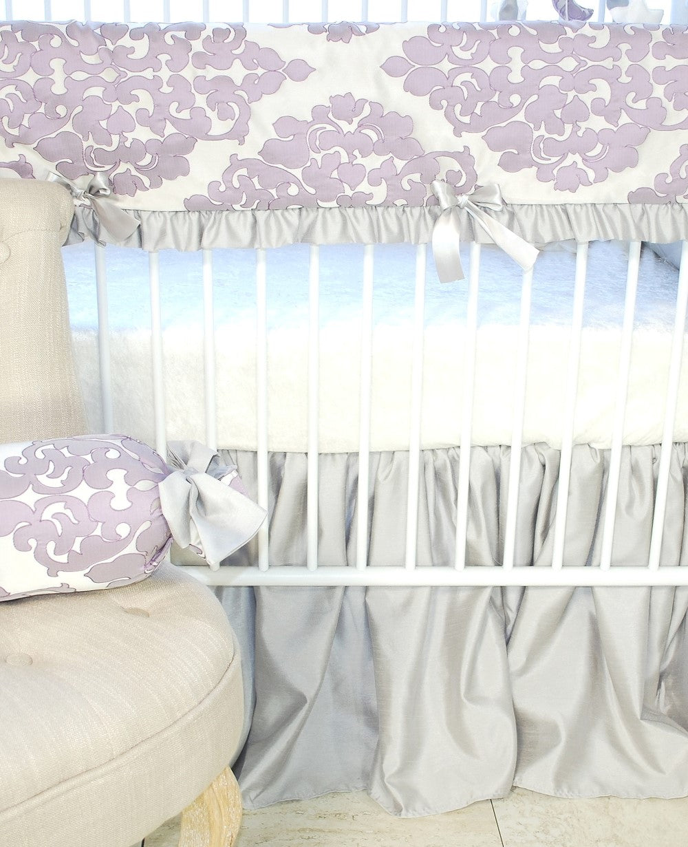 Orchid Petal 3 Piece Crib Bedding Set