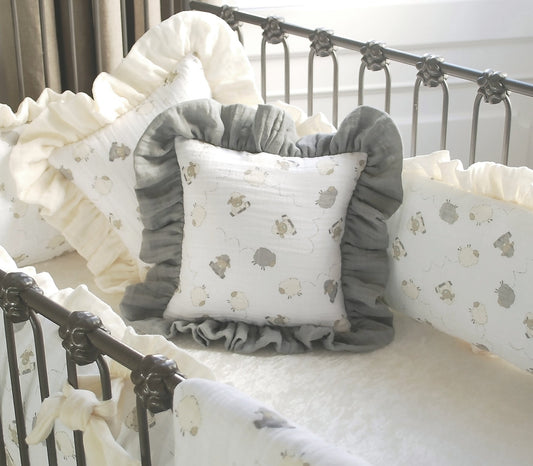 Lambie Tales Cotton Pillow