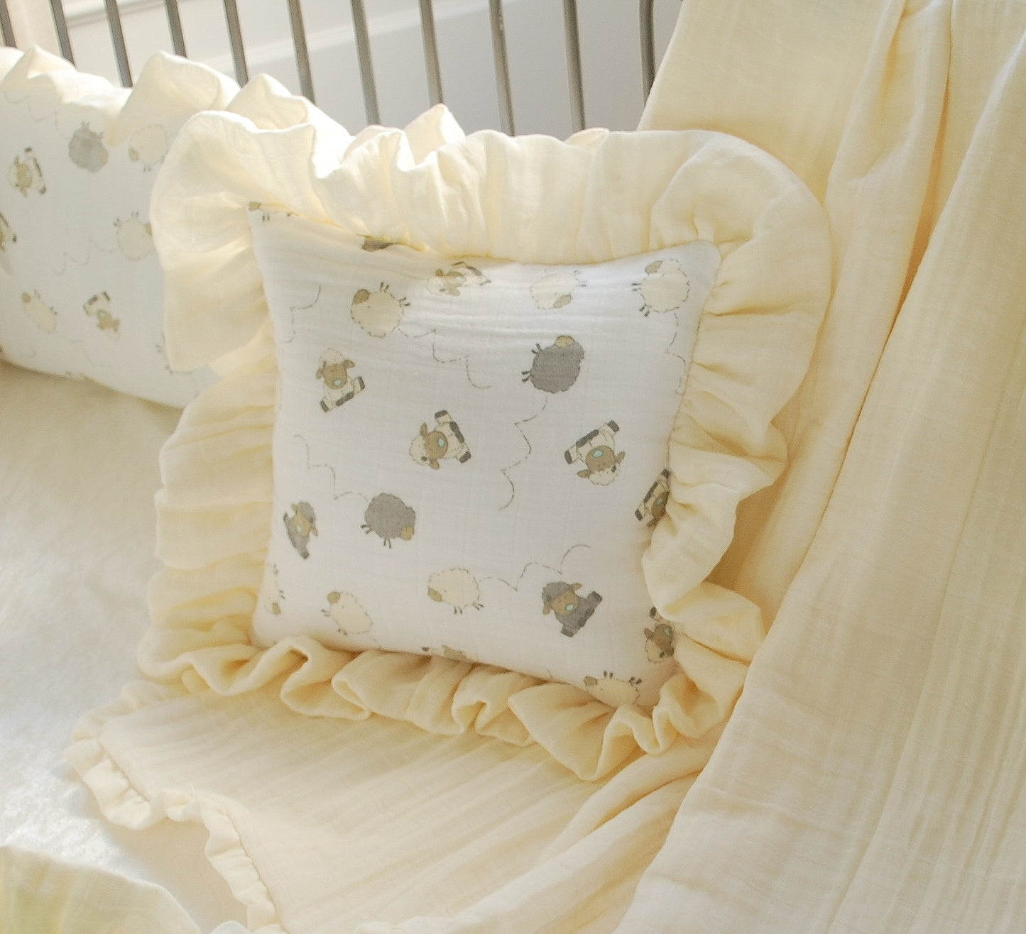 Lambie Tales Cotton Lambie Pillow