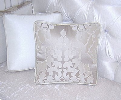 Moon Petal Jacquard Pillow