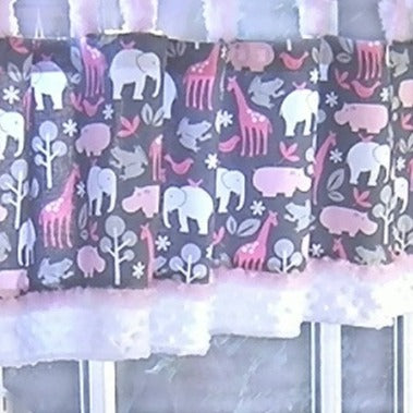 Cookies Pink Window Valance