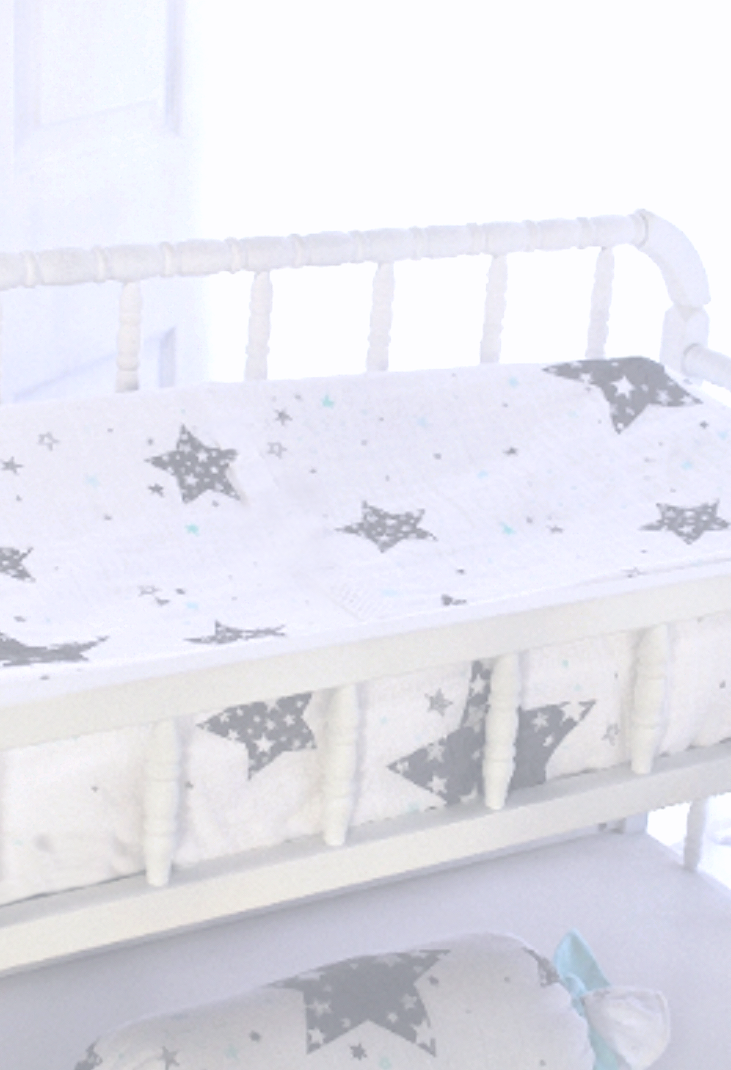 Star Love you to the Moon 3 Piece Crib Bedding Set