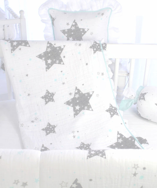 Star Love you to the Moon  Baby Blanket