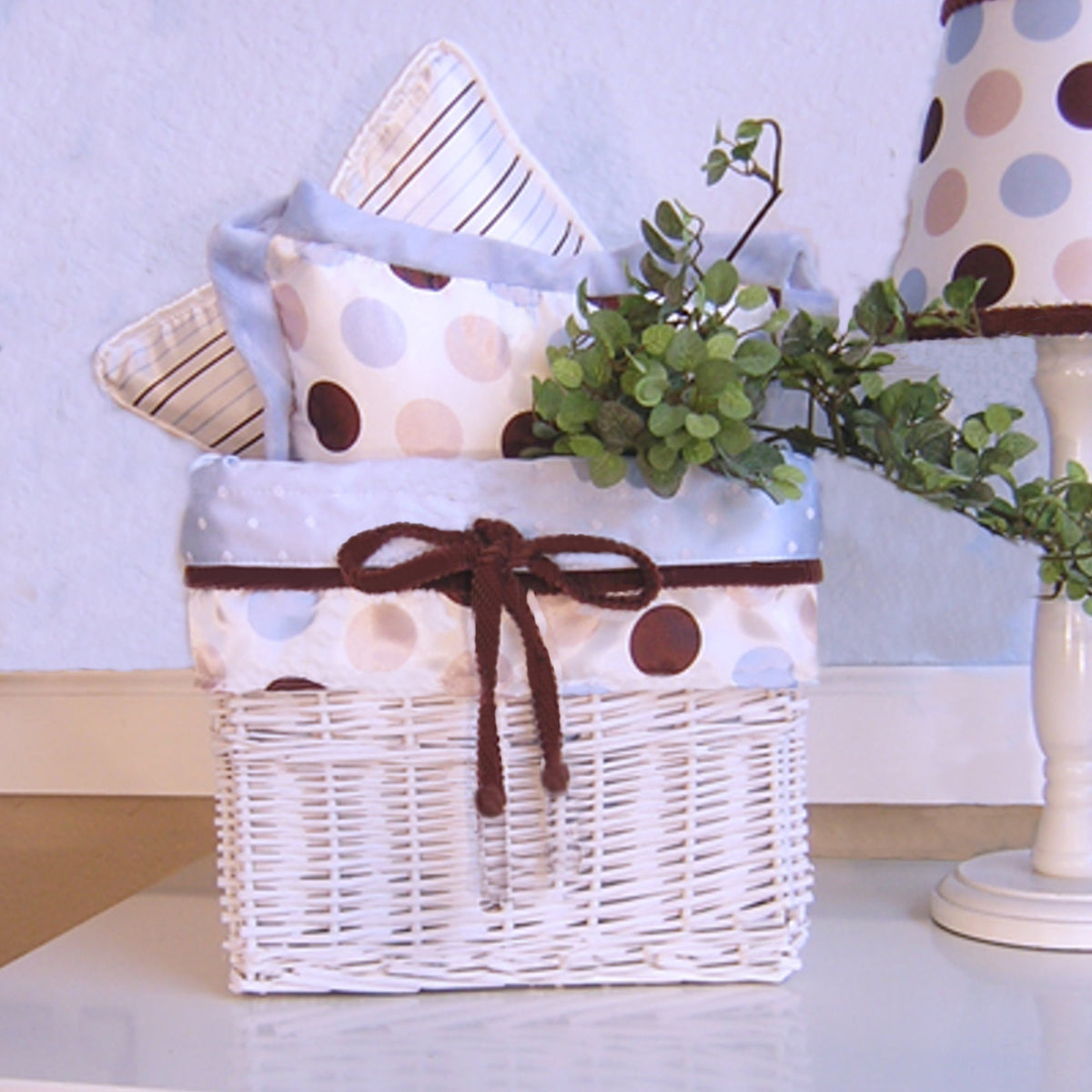 Ash Blue Basket Liner
