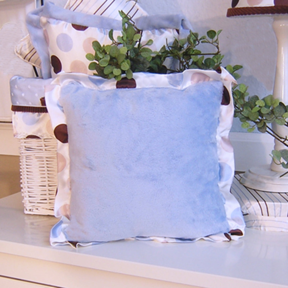 Ash Blue Basket Liner