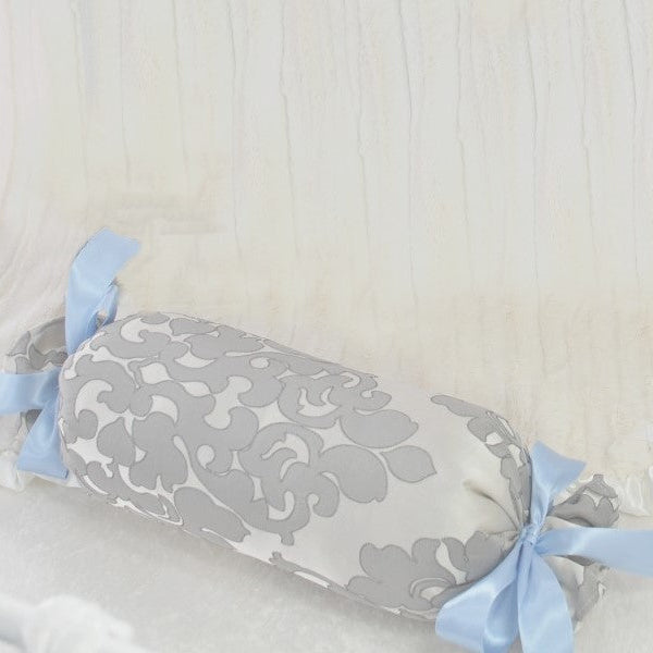 LuLu Blue 4 Piece Crib Bedding Set