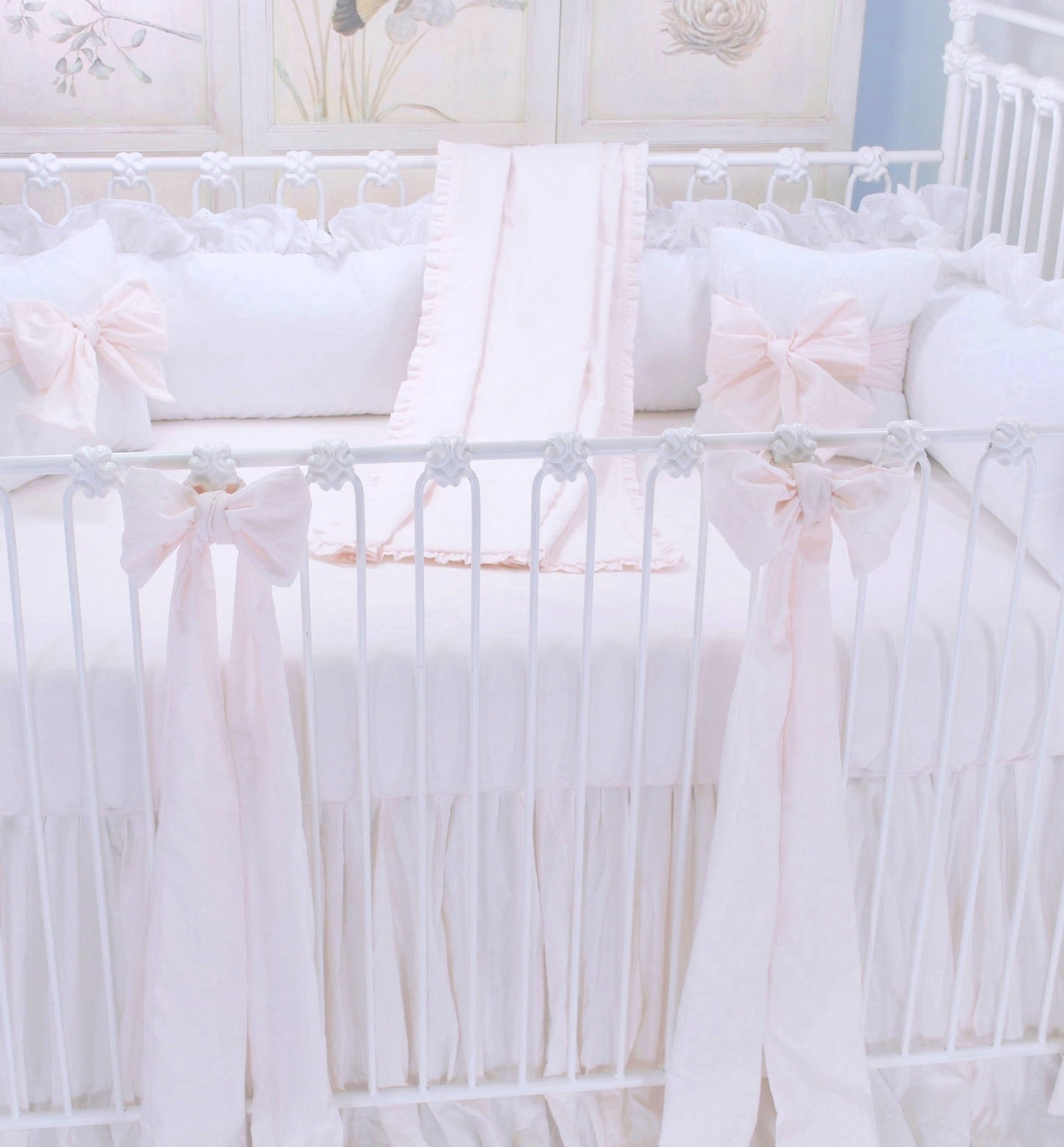 Pretty in Pink Bow Pillow