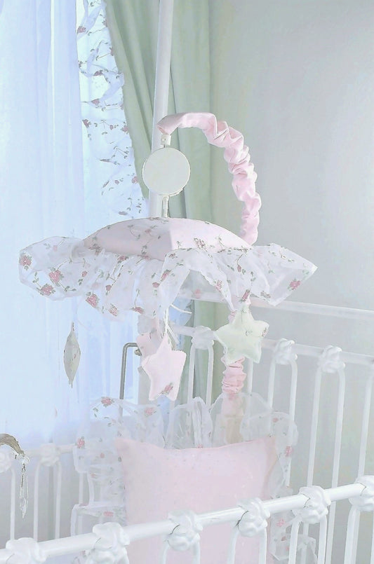 Rose Petal Pink Musical Mobile