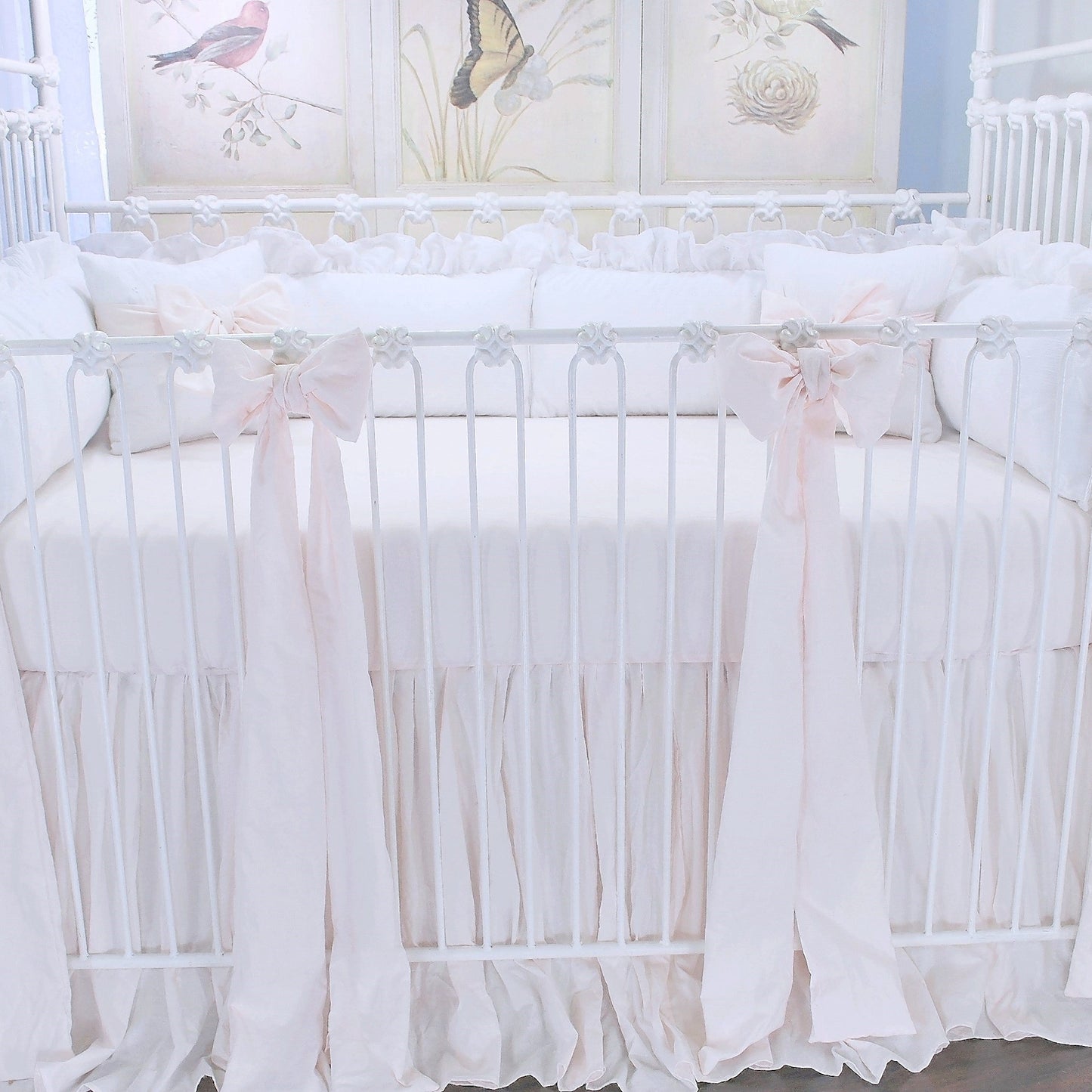 Pretty in Pink Bow Pillow