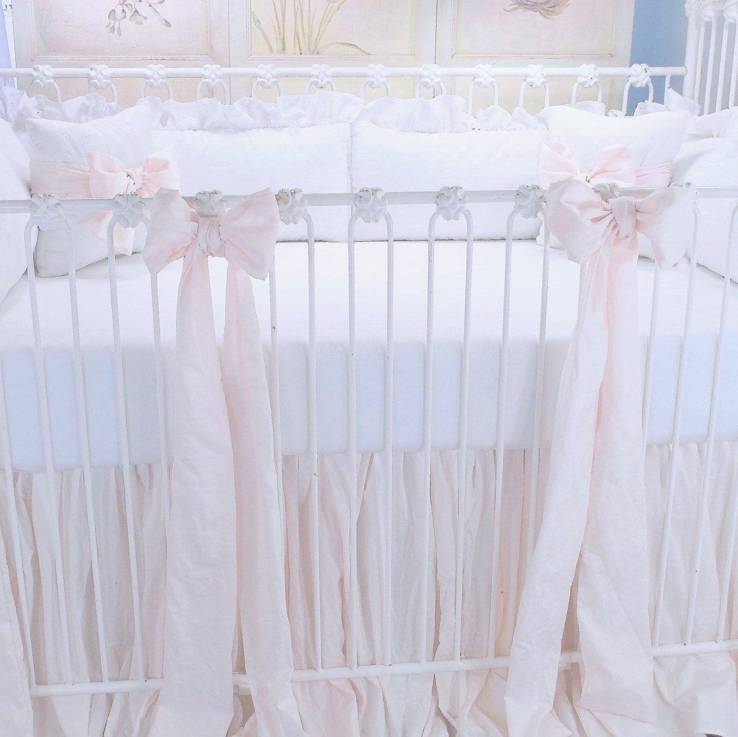 Pretty in Pink Bow Pillow