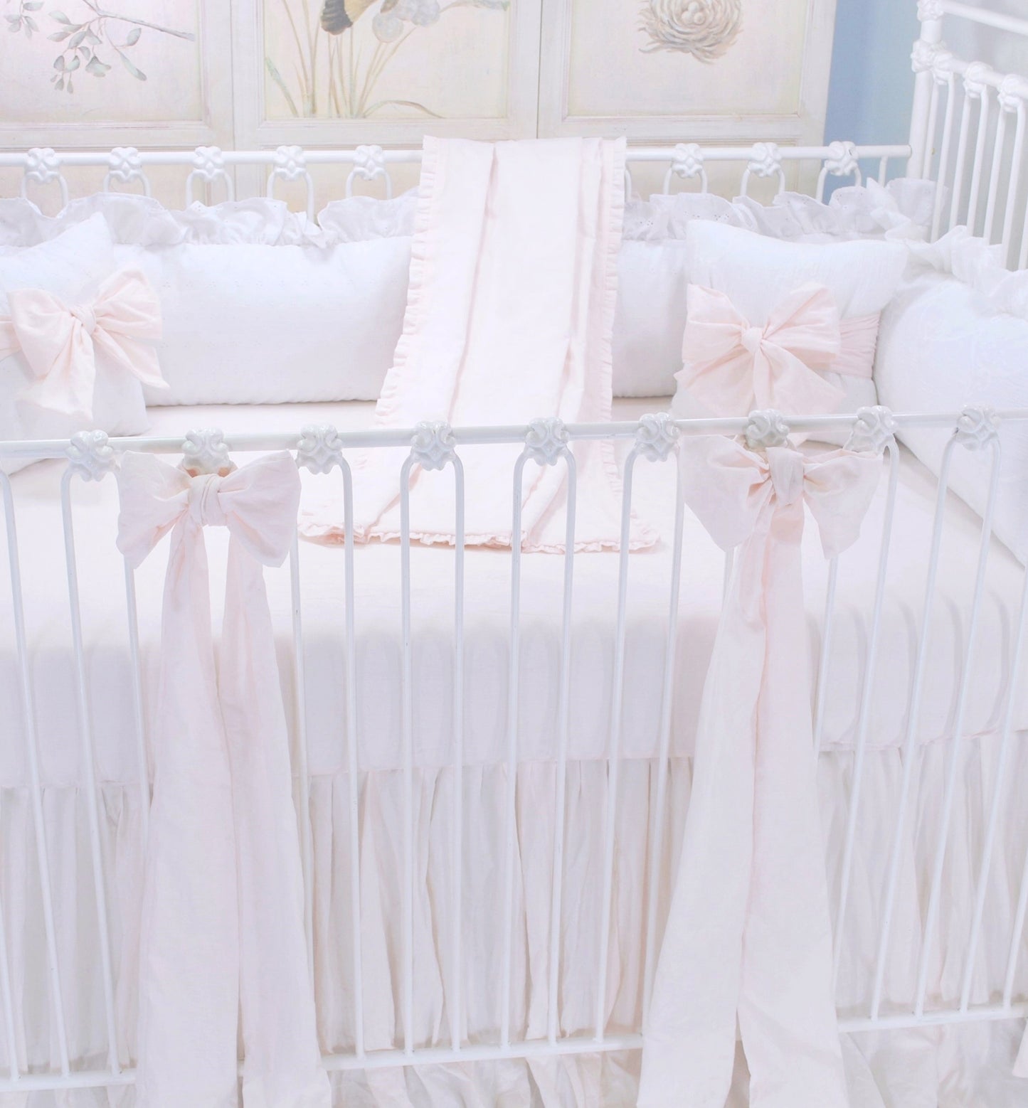 Pretty in Pink Bow Pillow